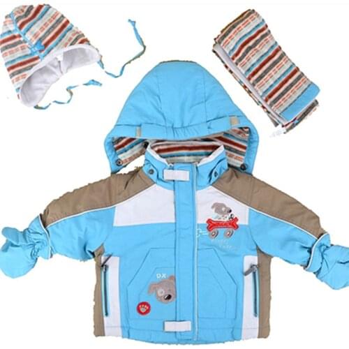 6 months, suitable for a height of 59CM windproof two-piece childrens high-end windproof suit clear warehouse