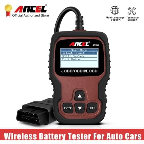 ANCEL JP700 Auto Diagnostic Scanner For Japanese Car JOBD EOBD OBD2 Scanner for Auto Free Shipping Automotive Tools For car