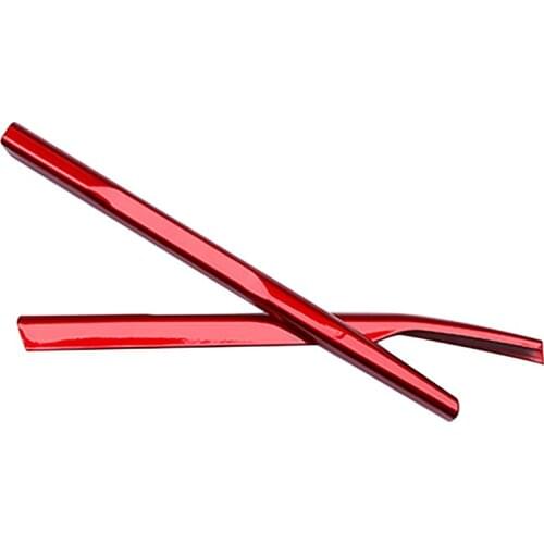 For Hyundai IX35 2018 2019 Chrome Upper Front Center Grille Grill Moulding Strips Cover Trim Car Styling