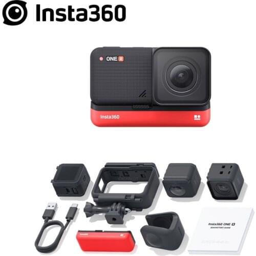 Insta360 ONE R Leica 5.3K 360 5.7K 4K Multi-Module Camera Twin Edition 360 Edition Insta 360 ONE R Battery Modular Action Camera