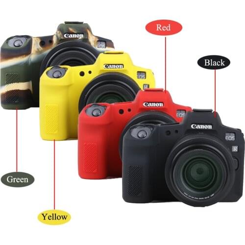 Soft Canon EOS R Camera Bag R6 Silicone Case Rubber Camera case For Canon EOS R R6 Protective Body Cover Skin