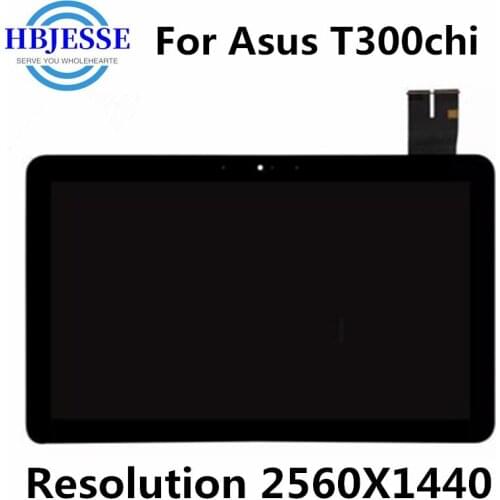 Original test well LQ125T1JX03C 12.5 "Inch QHD LED LCD Display For ASUS T3Chi T300Chi T3 CHI T300 CHI Touch Screen Assembly