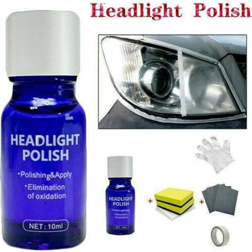 30ML Car Headlight Repair Coating Solution Repair Kit Oxidation Rearview Coating Headlight Polishing Anti-scratch Liquid