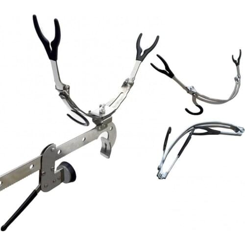 Bridge Kayak Boat Rod Support Adjustable Folding Fishing Pole Holder Bracket