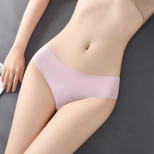 Panties For Women Summer Sexy Briefs Female skin friendly Intimates Ultra Thin Korean Underwear Women Briefs Girl Pink Lingerie