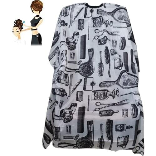 Waterproof DIY Hair Cutting Haircut Cape Cutting Cloak Wrap Hair Shave Apron Anti-static Hairdressing Apron Cleaning Protecter