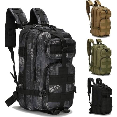 20-30L Men Women Military Tactical Backpack Men Trekking Sport Travel Rucksacks Tactical Bags Camping Hiking Climbing Bags -40