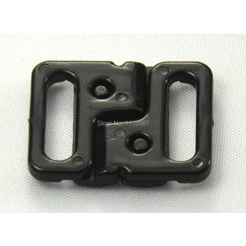200piece Craft Plastic Black Rectangle Tape Closure Hook & Clasp Fastener Sewing On Clothes Bra Clip K114