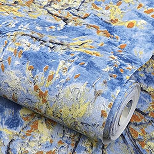 53cmx10m Nordic Art Color Oil Painting Wallpaper Peach Blossom Luxury High-End Living Room Bedroom TV Background Waterproof Home