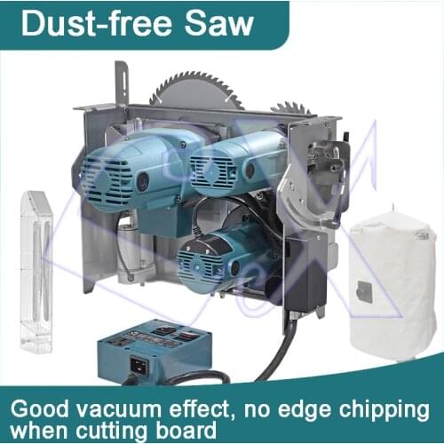 Dust-free master saw, miter cutting, decoration, woodworking tools, high-power electric saw, cutting machine, flip saw