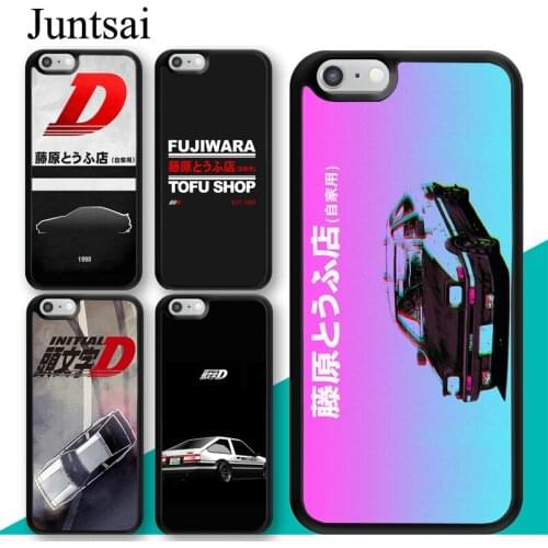 Anime Initial D Drift Case For iphone 11 12 Pro Max mini XR XS MAX X 5S SE 2020 6S 7 8 Plus Cover Coque
