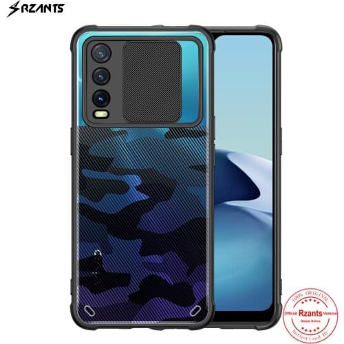 Rzants For VIVO Y20 2021 VIVO Y20 Y20S Y20i Case Soft Cover [Camouflage Lens Protection] Thin Phone Casing