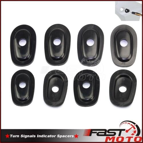 For Yamaha YZF1000 YZF600 Thunderace YZF R1 R6 FZ600 FZ1000 FAZER Front/Rear 4X 8X Turn Signals Indicator Spacers Plate Adapter