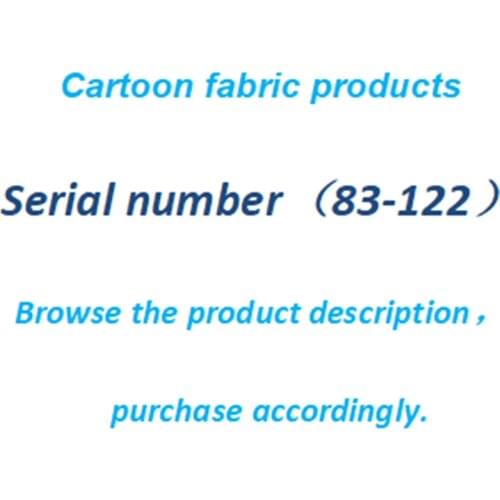 Cartoon cotton printed clothing DIY background fabric