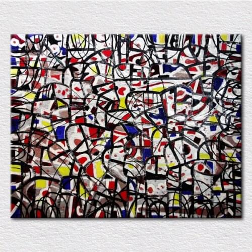 Canvas prints poetic imagery Abstract craft from famous hand painted oil painting free shipping