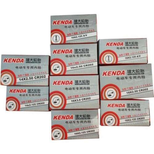 KENDA 14/16/18*2.125/2.5/3.0 Tube Electric bicycle inner tube Bicycle inner tube Scimitar Straight mouth
