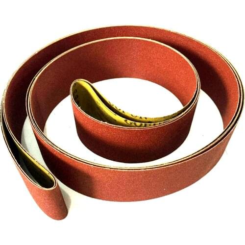5 Pieces 50x1250mm Abrasive Sanding Belts Grit60-600 Coarse for Fine Grinding Belt Grinder Accessories