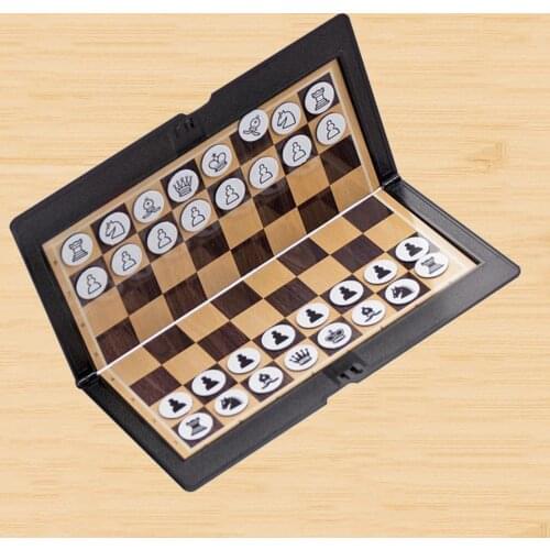 Magnetic Travel Foldable Chess Wallet Set 18x20cm - Portable Perfect Travel Size