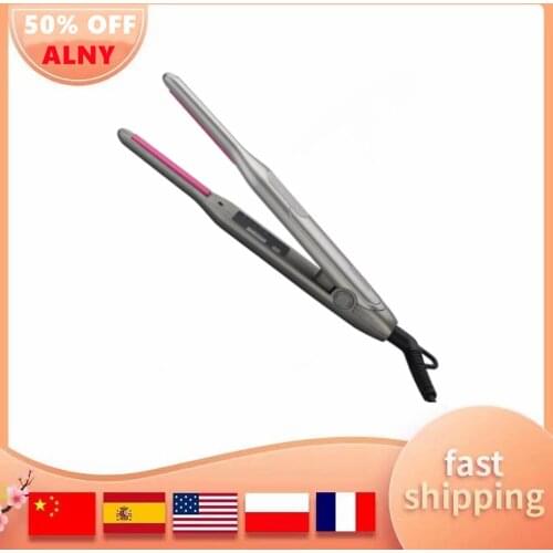 8mm Slim Plate Mini Hair Straightener Iron Man Moustache Hair Clipper Ceramic Coating for Short Hair Curler