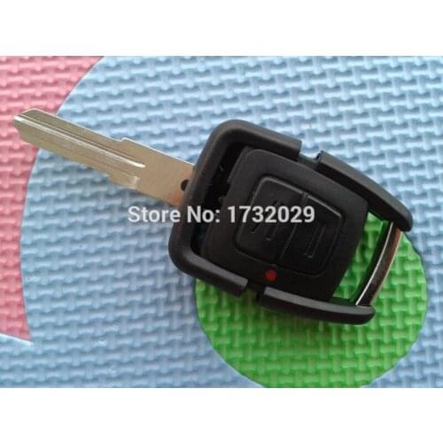 5pcs/Lot of New Replacement Key Case For Opel 2 Button Remote Key Shell With Uncut Left Blade Car Accessories Auto Parts No Logo