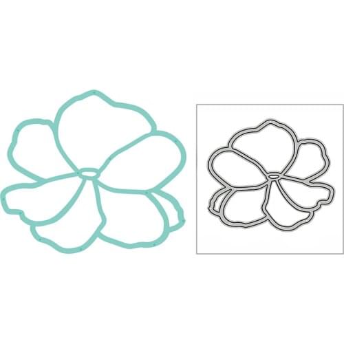 New Flower Petal Outline Plant 2020 Metal Cutting Dies for DIY Scrapbooking and Card Making Decorative Embossing Craft No Stamps