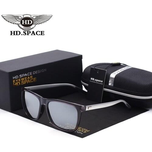 HD Top Quality Al Mg Polarized Sunglasses Men Calssic Mirror Driving Glasses Women Colorful Coating Eyewear Outdoor Gafas LM020