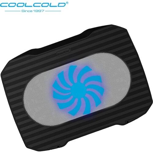Single Fan Ultra-thin Notebook Cooling Pad 5V Laptop Fan Cooler Notebook Radiator Fan For 11'' 12'' 14'' Laptop
