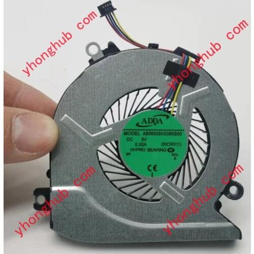 ADDA AB06905HX08KB00 00CWX11 DC 5V 0.50A Server Laptop Cooling Fan