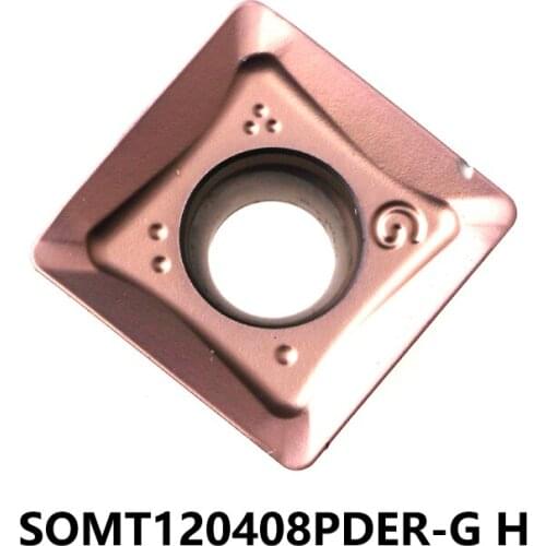Original SOMT SOMT120408PDER-G SOMT120408PDER-H ACK300 ACK200 SOMT120408 SOMT120408 Lathe Cutter Turning Tools Carbide Inserts