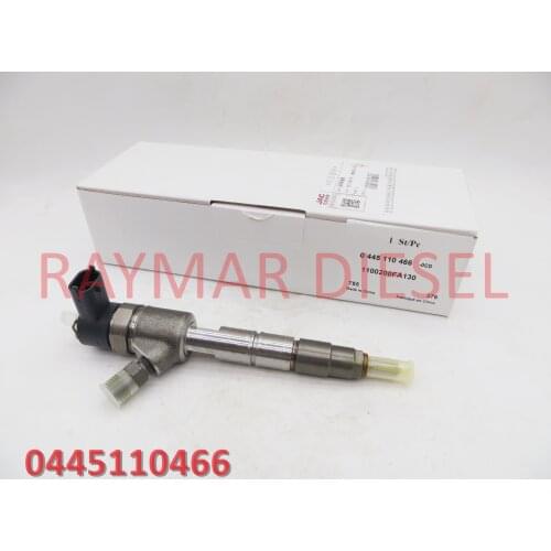 Genuine Common Rail Diesel Fuel Injector 0445110466, 1100200FA130 FOR JAC 4DA 2.8 EU4 ENGINE