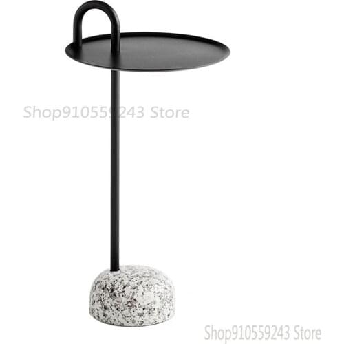 Custom Nordic Light Luxury Side Table Designer Simple Style Portable Movable Small Side Table Coffee Table Corner Table With Gra