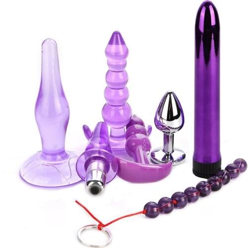 Adults Sex Products of Silicone Anal Beads Plug Vibrator Tools for Men Women to G Spot Vagina Massager Stimulator Intimacy Goods