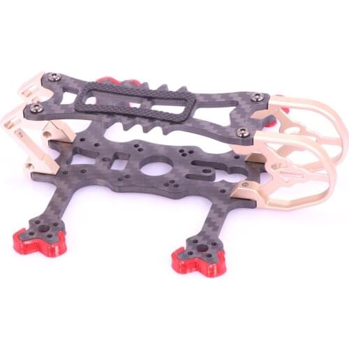 AlfaRC BuBu100 2inch 65MM Propeller Toothpick Frame Kit RC Drone FPV Racing Quadcopter Freestyle support CADDX VISTA
