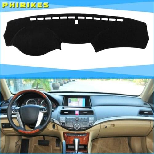 Car Dashboard Cover Dash Mat For Honda Accord 2008 2009 2010 2011 2012 Auto Non-slip Right Sun Shade Pad Carpet Dashmat