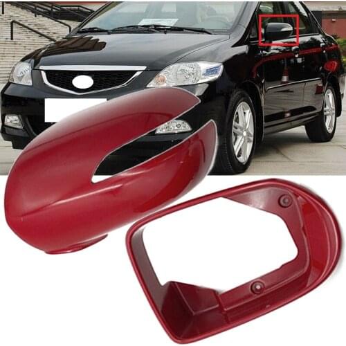 Lofty Richy For Honda Jazz FIT GD 205-2008 City 2007 2008 RearView Door Mirror Side Wing Mirror cover Glass Frame Shell Housing
