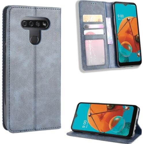 Flip Cover For LG K51 Case Wallet Card Stand Magnetic Cover For LG Q51 Phone Cases