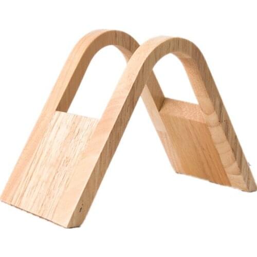 Wooden Filter Paper Box Visual Dust Proof Coffee Filter Paper Box Conical V60 Fan Filter Paper Holder Coffee Storage Rack