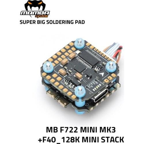 Diatone MAMBA Basic F722 MINI MK3 40A 6S 32Bit Flight Controller Stack F7 FC 40A ESC Electronic Speed Controller 20mm/M2 Tower