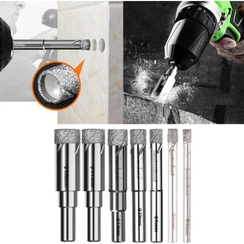 Glass Drilling Tools Drilling Machine Diamond Drilling Bits for Making Holes on Ceramics Porcelain Ceramic Tile