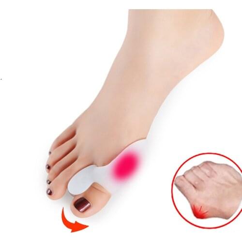 2 Pcs Concealer Thumb Pain Relief Bunion Silicone Gel Big Toe Protectors For Bunions Treatment Bunion Foot Care Tool 88 SK88