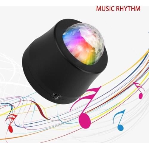 Colorful Auto Car Music LED Light Vehicle Atmosphere Lights Music Rhythm Activated Decorative Light Interior DJ Stage Light