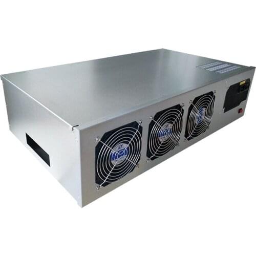 Desktop 8 graphics card in-line air-cooled chassis ETH barebone B85 motherboard single-channel multi-channel power supply