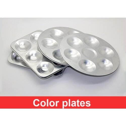 Metal Palette Color Plate Model Painting High-grade Aluminum Alloy