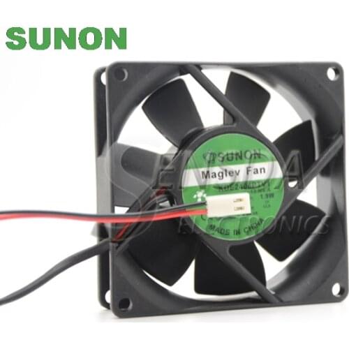 For Sunon 8CM 80*80*25MM 8025 Original cooling fan KDE2408PTV1 24V 1.9W inverter fan