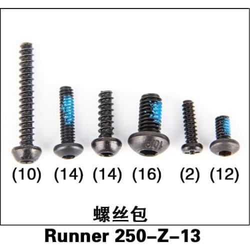 Original Walkera Runner 250 Spare Parts Screw Set Runner 250-Z-13