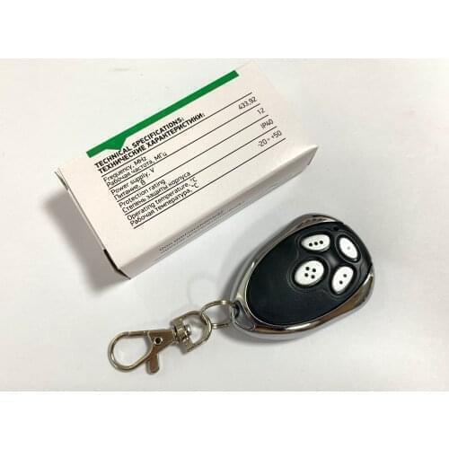 50pcs For AT-4 Garage Door Remote Control 433.92MHz Rolling Code Gate Garage Door Remote Control free shipoing