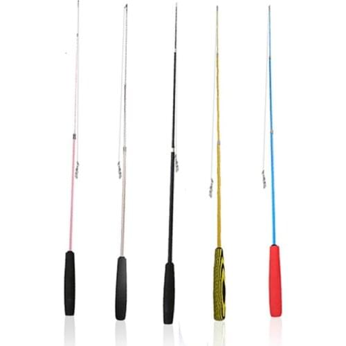 Cat Entertainment Toy Three-section Telescopic Feathers Cat Wand Toys Simulation Fishing Rod Kitten Funny Playing Cat Toy Stick