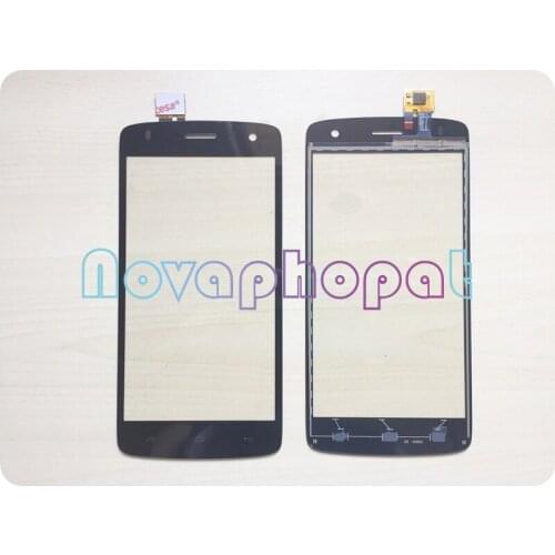 Novaphopat 5 inch Black Touchscreen For FLY IQ4503 Touch Screen Digitizer Sensor Panel Screen Replacement + tracking