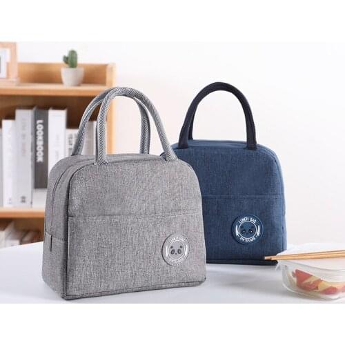 Lunch Bag Thermal Bags Cooler Portable Bag for Lunch Box Women Student Convenient Tote Food Bags Work Lunch Box Storage Bag Tool