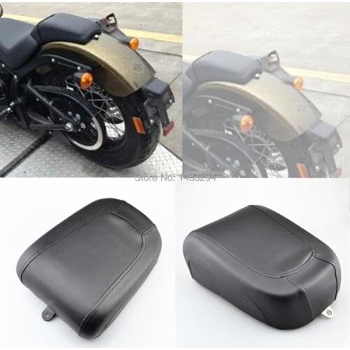 Rear Pillion Passenger Seat Fits For Harley Davidson FLSTSB Softail Cross Bones 2008-2011